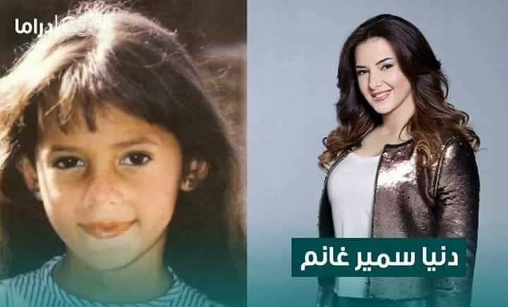 فنانات في مرحلة الطفولة