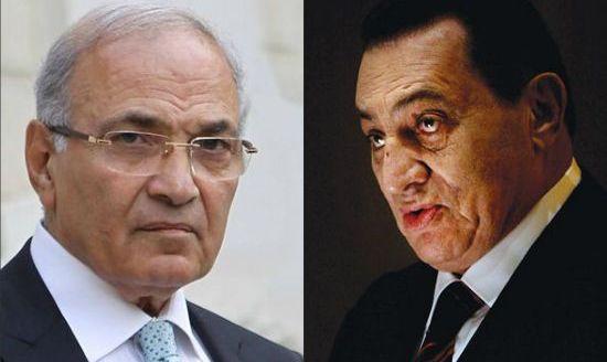 أول تعليق لمبارك على ترشح شفيق