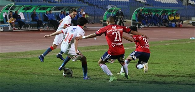 ركلة جزاء لم تحتسب للنصر في مواجهة الزمالك