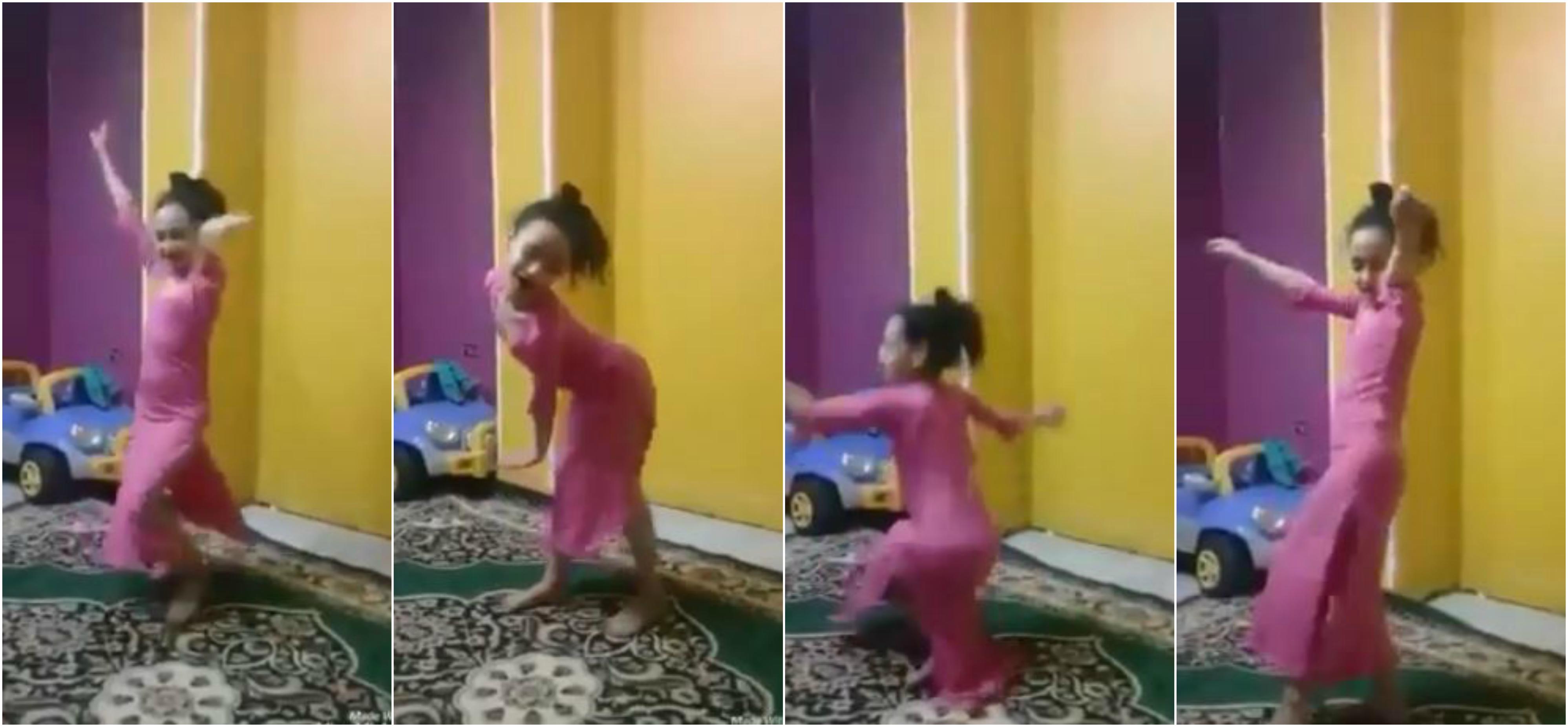 وصلة رقص مثيرة للجدل لطفلة