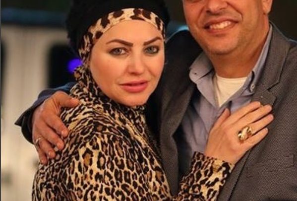 ميار الببلاوي مع زوجها