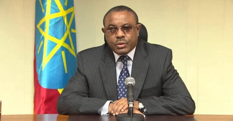 رئيس الوزراء الإثيوبي يقدم استقالته من منصبه