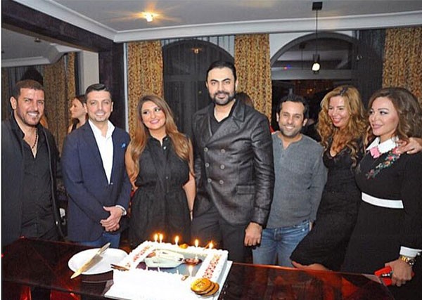 شاهد| محمد كريم يحتفل بعيد ميلاد شذى حسون في دبي