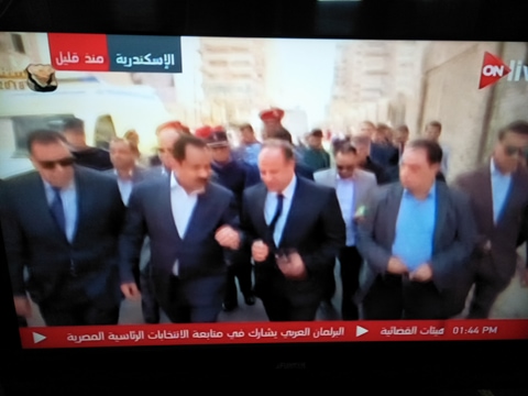  الصور الأولى لظهور مدير أمن الإسكندرية بعد محاولة الاغتيال