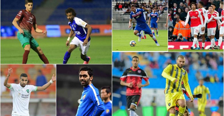 قائمة أشهر اللاعبين العرب عبر مواقع التواصل