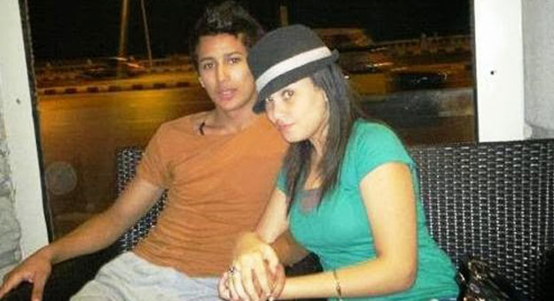 عمرو جمال وخطيبته