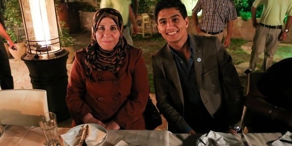 محمد عساف ووالدته