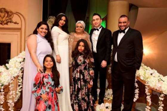 9 صور جديدة من حفل زفاف شيرين وحسام حبيب