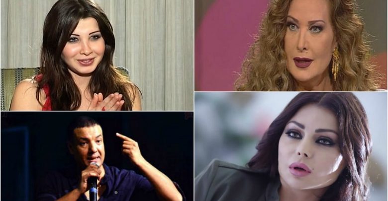 9 فنانين فتحوا على أنفسهم النار