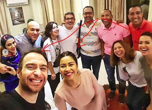 حسام حبيب مع حبيبته السابقة