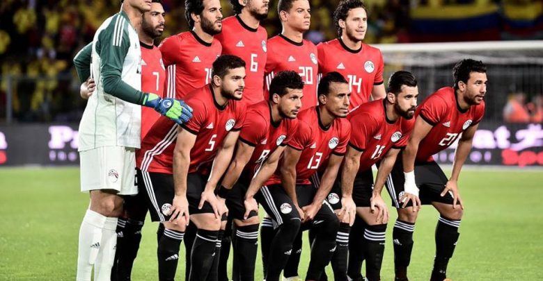تعادل مننخب مصر أمام كولومبيا