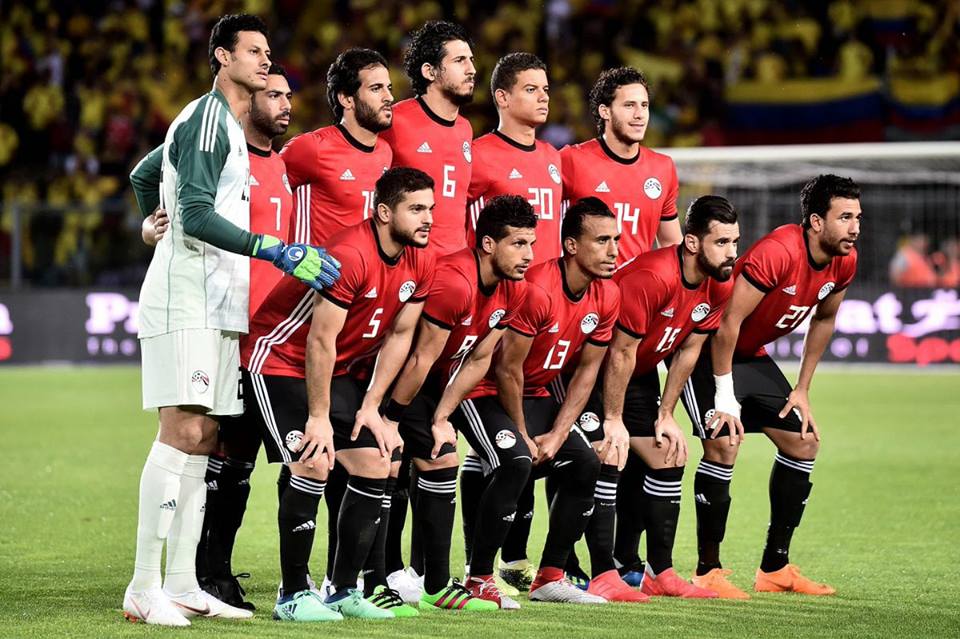 تعادل مننخب مصر أمام كولومبيا