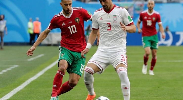 المغرب تتلقى أول هزيمة أمام إيران