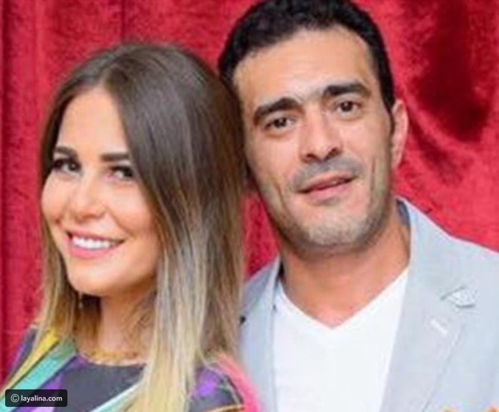 أول ظهور لمنة حسين فهمي مع زوجها الجدي