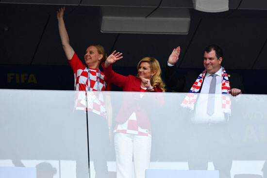 تعليق من رئيسة كرواتيا على خسارة منتخب بلادها