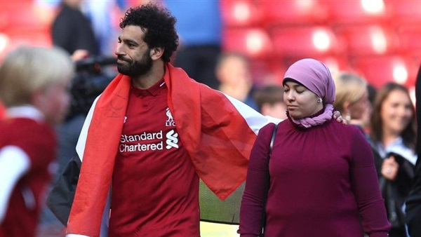 زوجة اللاعب محمد صلاح