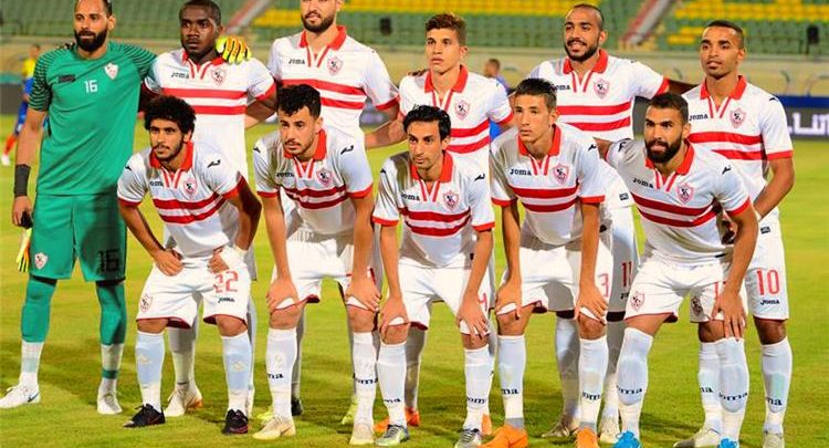 قائمة الزمالك لمواجهة مصر المقاصة