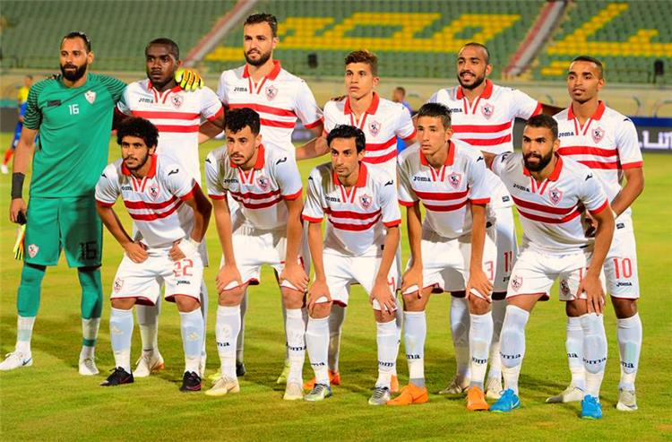 قائمة الزمالك لمواجهة مصر المقاصة