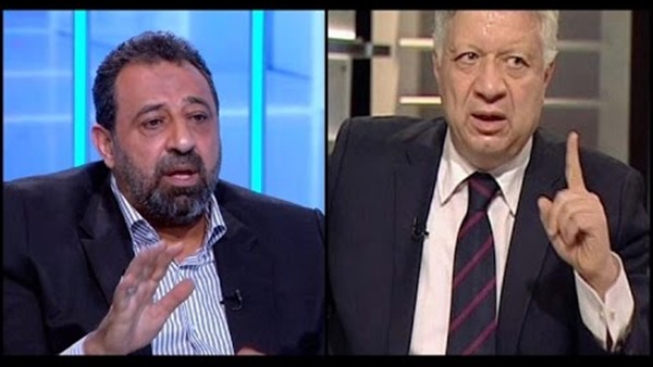 خناقة بين مرتضى منصور ومجدي عبدالغني
