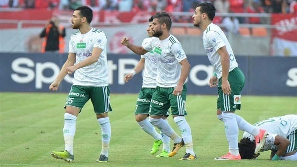 مباراة المصري ضد اتحاد العاصمة الجزائري