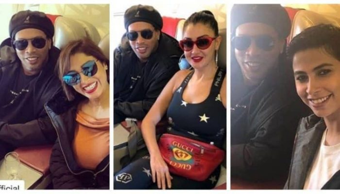 بالصور.. موجة سخرية من فنانات عربيات بسبب "رونالدينيو"