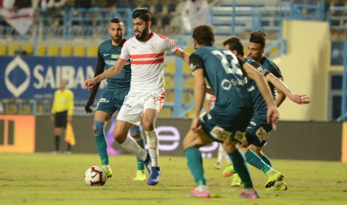 مشادة بين جماهير الزمالك ومدافع إنبي