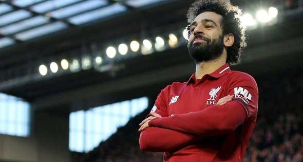 شاهد ظهور محمد صلاح الأول بعد فوز ليفربول على واتفورد بخماسية