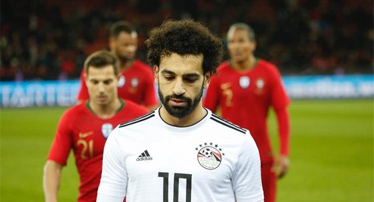 محمد صلاح خارج تشكيل منتخب مصر