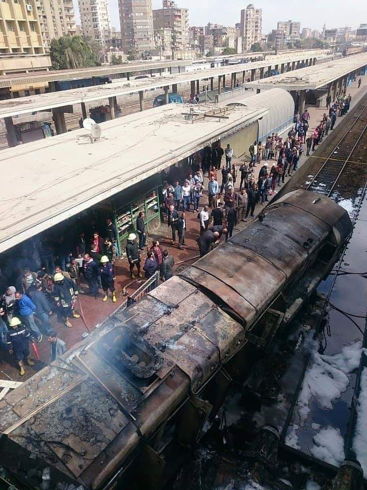 تعرف على أسطورة حادث قطار محطة مصر الذي وصفته الوكالات العالمية بالبطل؟
