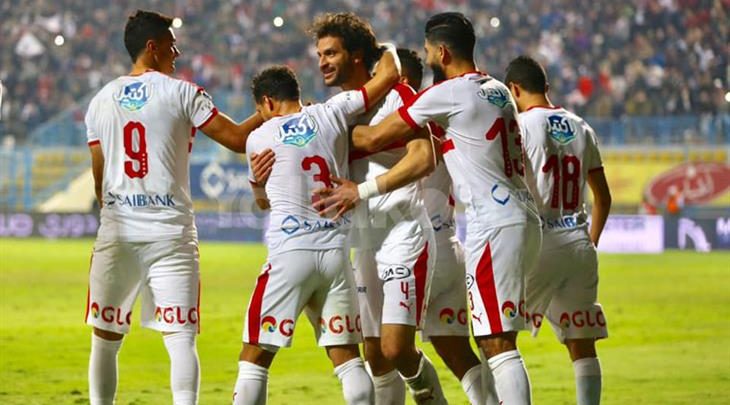 القنوات المفتوحة الناقلة لمباراة الزمالك