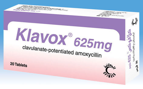 دواعي استعمال دواء كلافوكس Klavox 
