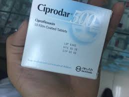 دواعي استعمال دواء سيبرودار Ciprodar