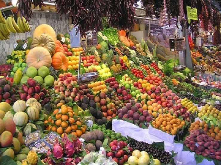 أسعار الخضروات والفاكهة في سوق العبور اليوم 3-4-2019