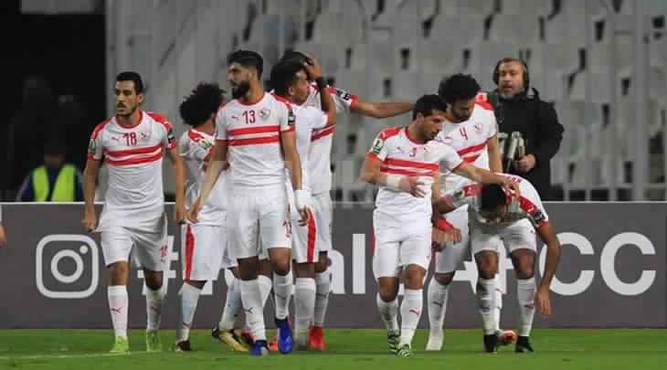 مباراة الزمالك وحسنية أغادير