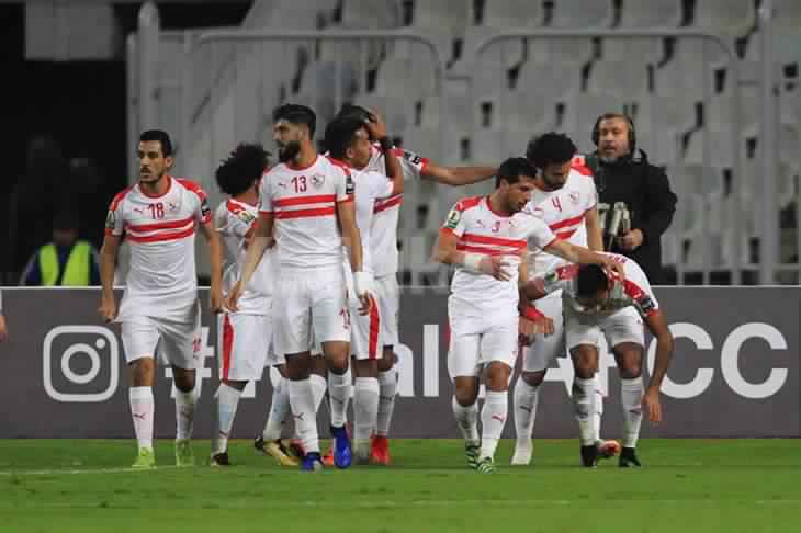 مباراة الزمالك وحسنية أغادير