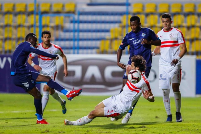 بث مباشر مباراة الزمالك وبيراميدز