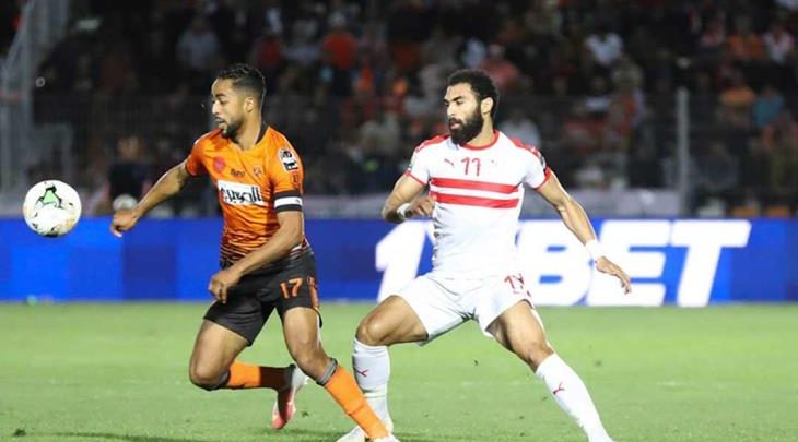 مباراة الزمالك ونهضة بركان