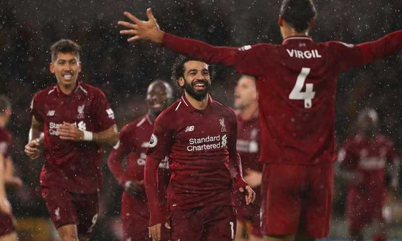 موعد مباراة ليفربول وولفرهامبتون