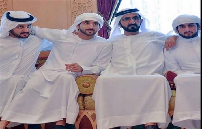 بالصور.. كيف هنأت أحلام حاكم دبي لزواج أبنائه