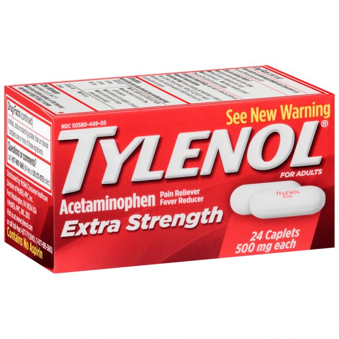الآثار الجانبية عند استعمال Tylenol