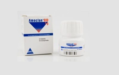 دواعي استعمال amoclan