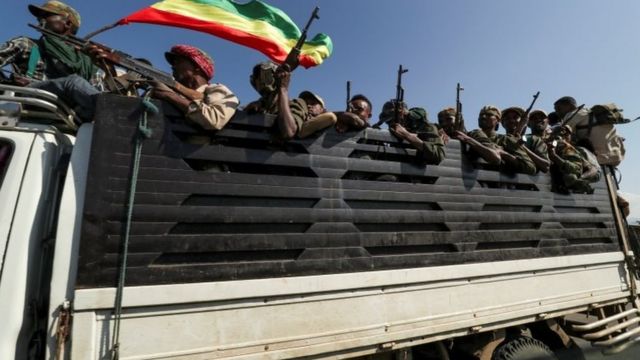 الصراع بين قوات أثيوبيا وتيجراي