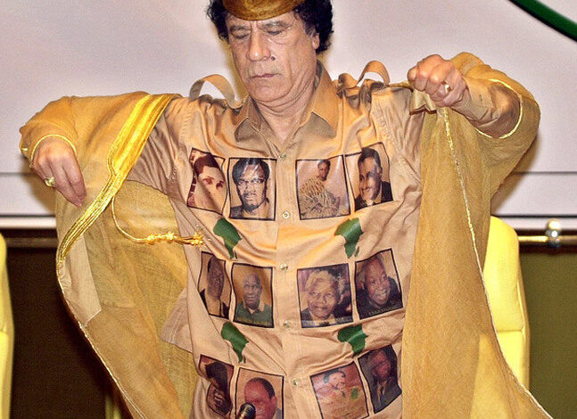 أغرب مواقف القذافي