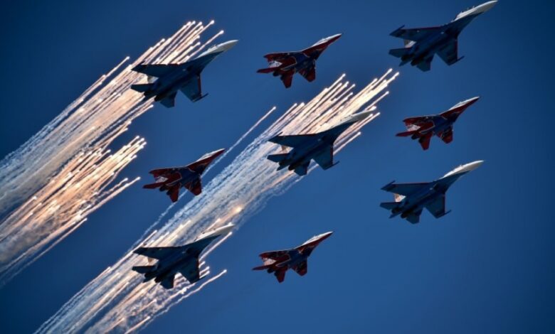 طائرات روسيا تغزو سماء أوكرانيا