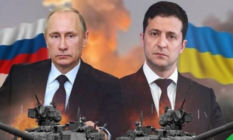 الحرب بين روسيا وأوكرانيا