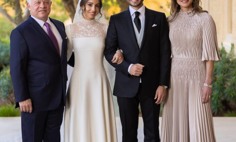 الزفاف الأسطوري لإبنة عاهل الأردن