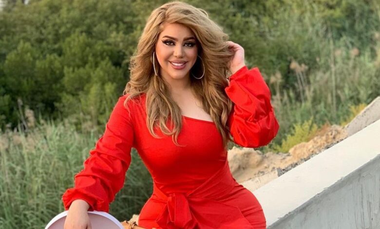 الفنانة مروة راتب