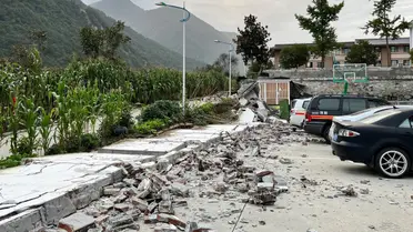 زلزال ضخم يضرب الصين