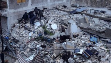 زلزال ضخم يضرب سوريا