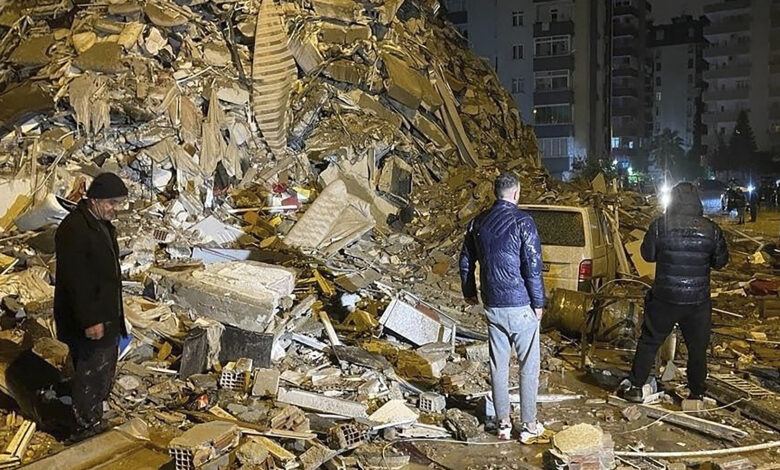زلزالين أقوى من زلزال تركيا المدمر يضربان الأرضزلزالين أقوى من زلزال تركيا المدمر يضربان الأرض